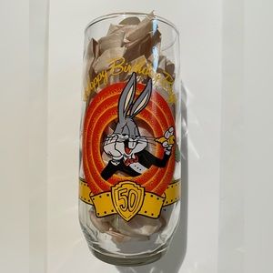 Warner Bros. 50th Anniversary Drinking Glass
